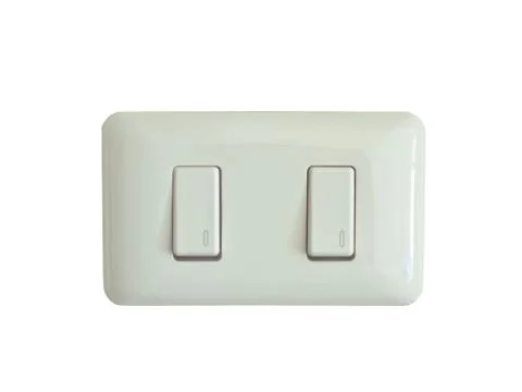 Switch of electric light Stock Photos