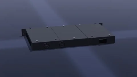 Switch electronics 3d loop 3D animation seamless loop Stock Footage 341779639