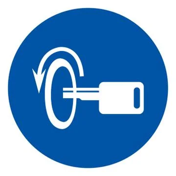 Switch Off Engine Symbol Sign, Vector Illustration, Isolate On White Backgrou Stock Illustration