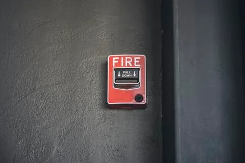 The Switch Fire alarm Stock Photos