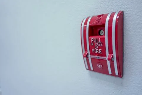 The Switch Fire alarm Stock Photos