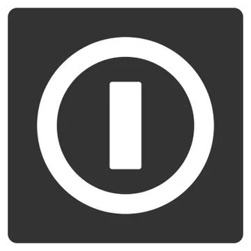 Switch Flat Vector Icon Stock Illustration