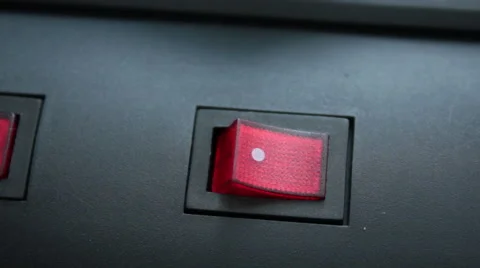 Switch on/off. Stock Footage 55708327
