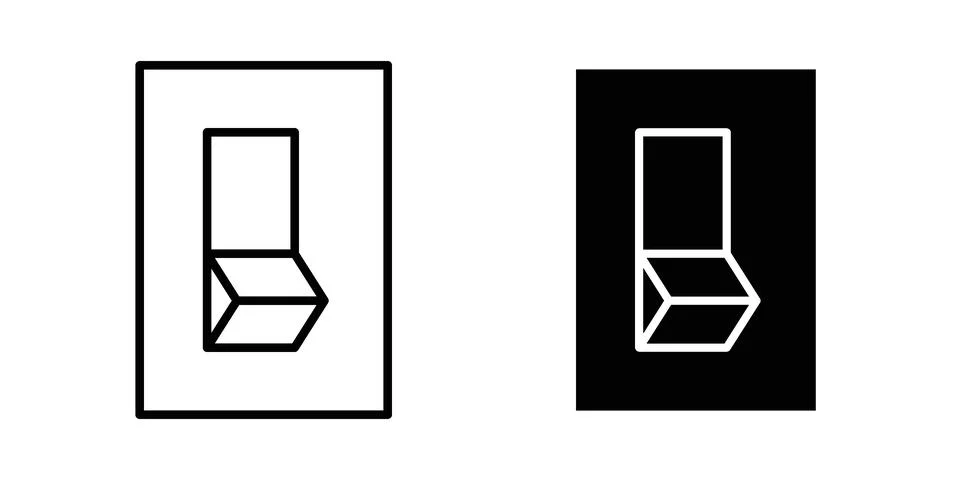 Switch icon concept. best for web design Illustrazione stock