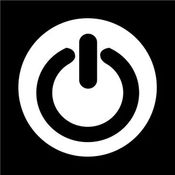 On Off switch icon Illustrazione stock