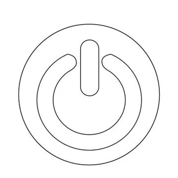 On Off switch icon Stock Illustration