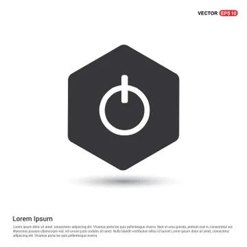On/Off switch icon Stock Illustration
