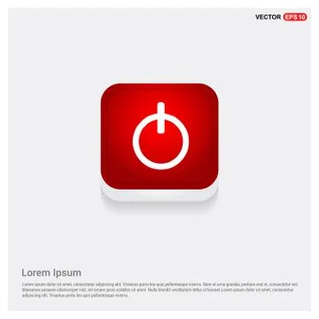 On/Off switch icon Illustrazione stock