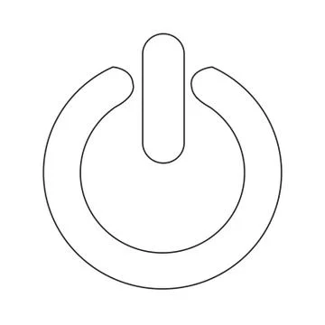 On Off switch icon Illustration design Stock Illustration