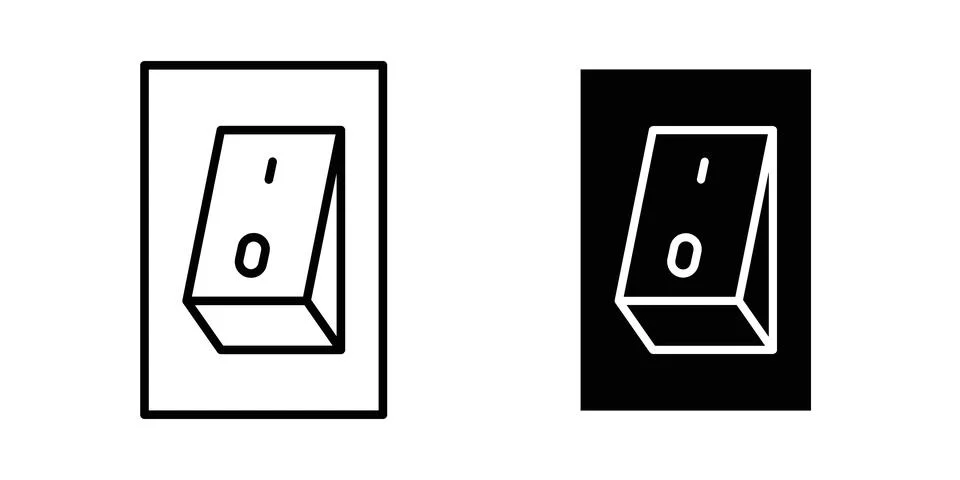 Switch icon Illustration Eps10 for web or app Illustrazione stock