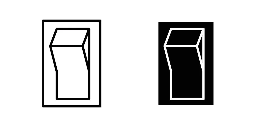 Switch icon illustration. Pixel perfect vector graphics Stock Illustration