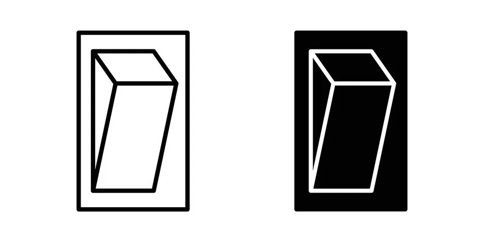 Switch icon or illustration vector symbols Stock Illustration