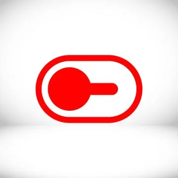 Switch icon stock vector illustration flat design Stock Illustration
