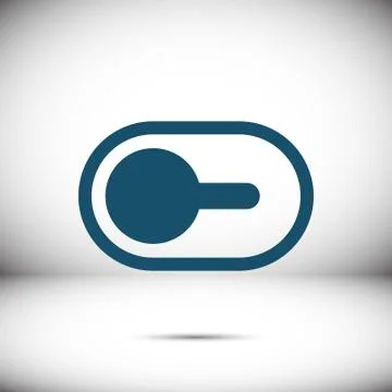 Switch icon stock vector illustration flat design Stock Illustration