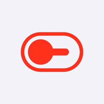Switch icon stock vector illustration flat design Stock Illustration