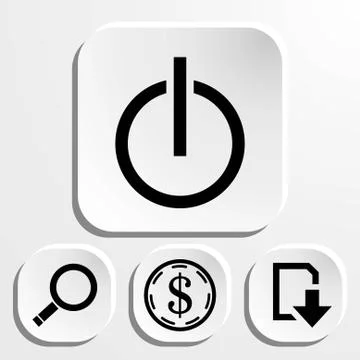 Switch icon stock vector illustration flat design Stockillustratie