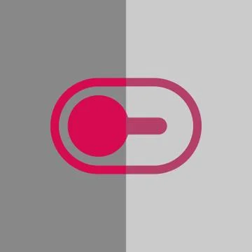 Switch icon stock vector illustration flat design Stock Illustration