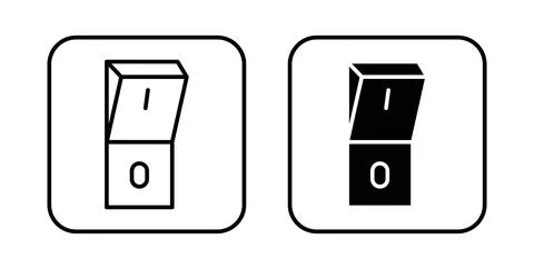 Switch icon symbol. Flat Vector illustration Ilustración de archivo