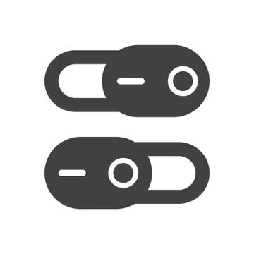 On Off switch icon vector design Stock Illustration