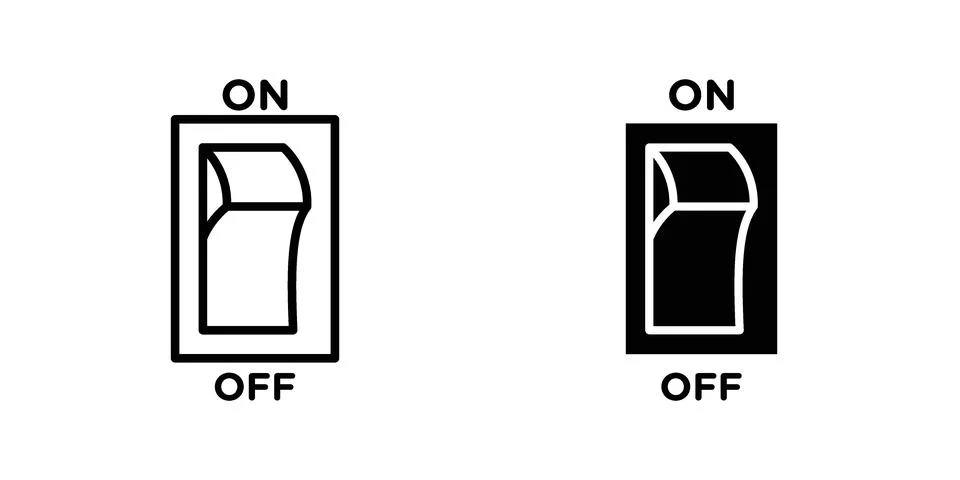 Switch icon vector design illustrations イラスト素材