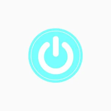 On/Off switch icon on white background.  스톡 일러스트