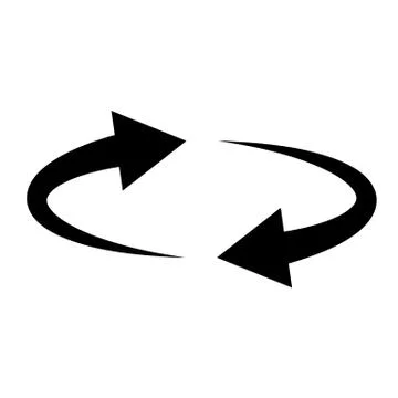 Switch icon on white background. transfer symbol. convert sign. Stock Illustration