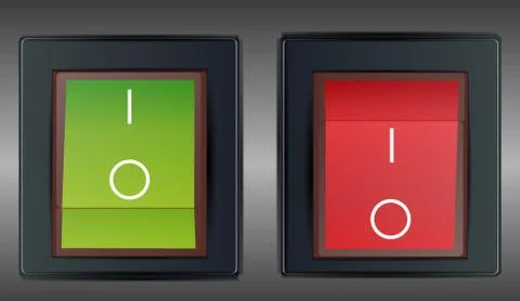 On off switch Stock Illustration