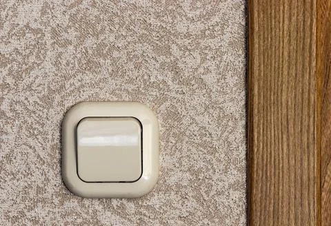 Switch light close-up Stock Photos