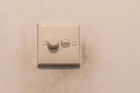 The switch of the light, turning Stock Photos