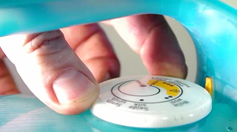 Switch the mode knob Stock Footage 60612591