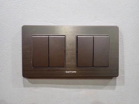 Switch panel Foto stock