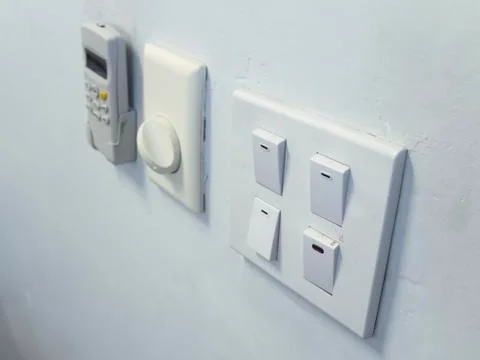 Switch on - off Stock Photos