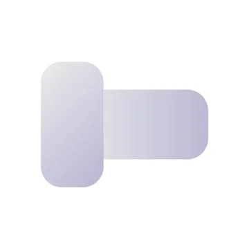 Switch off pixel perfect flat gradient two-color ui icon Illustrazione stock