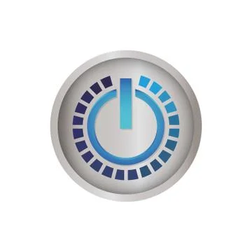 On off switch power Stock Illustration