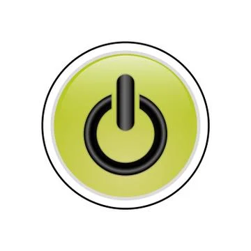 On off switch power Illustrazione stock