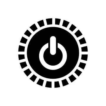 On off switch power Illustrazione stock