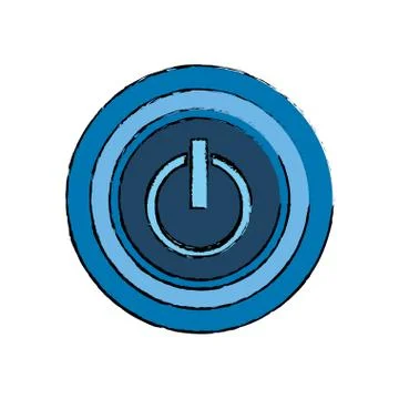 On off switch power Stock Illustration