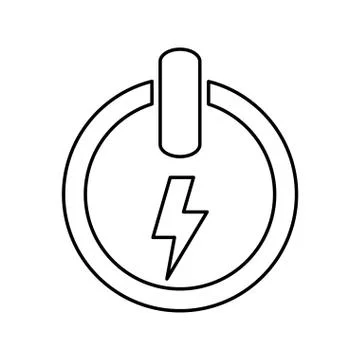 On off switch power 스톡 일러스트