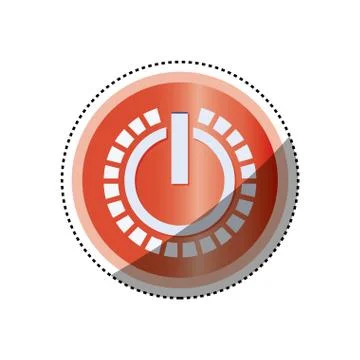 On off switch power Stock Illustration