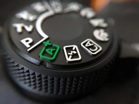 Switch the shooting mode of the camera Foto stock