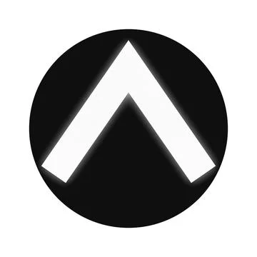 Switch signal for trams in Germany - Switch stand is straight for max 15 km.. Stock Illustration