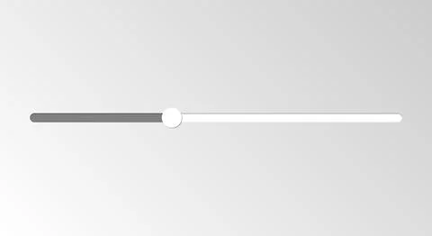 Switch slider icon in flat style. Volume control vector illustration on iso.. Illustrazione stock