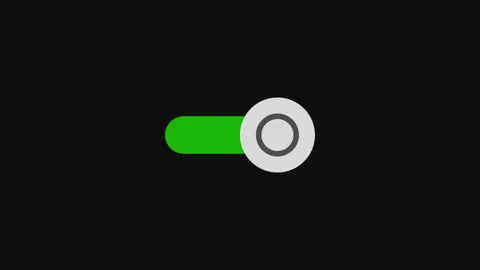 Switch slim button  grey green phone open close 4K 1920x1080 HD Stock Footage 142836071