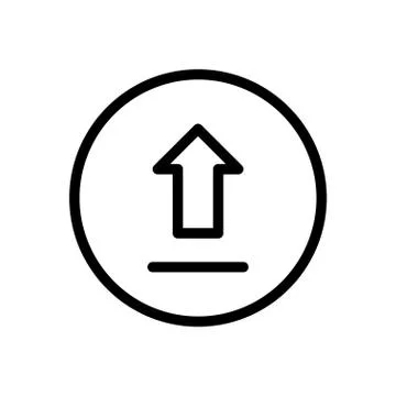 Switch thin line icon Stock Illustration