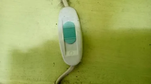 Switch to turn on the light Stock Photos
