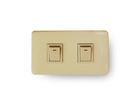 Switch turn off the lights Stock Photos