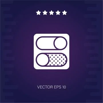 Switch vector icon Stock Illustration
