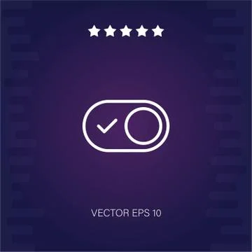 Switch vector icon Stock Illustration