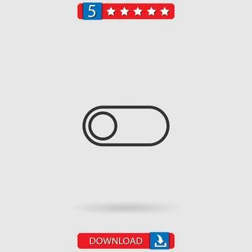Switch vector icon Stock Illustration