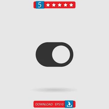 Switch vector icon Stock Illustration